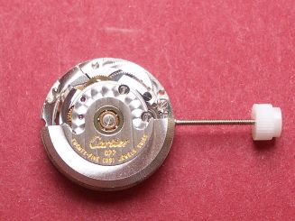 Cartier Uhrwerk Cal. 077, Datum bei der 6, Rotor Genfer Streifenschliff  (Uhrwerk nur im Vorabtausch) 