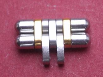 Cartier Armband-Glied für Rollen-Armband ca. 15mm als Endglied mit 3 Schraubenlöcher 
