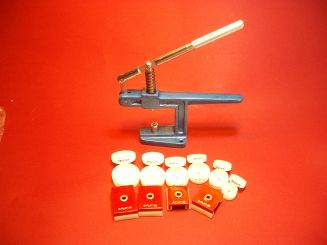 Glas Einpressgarnitur mit 16 Einsätzen Werkzeug-Set 