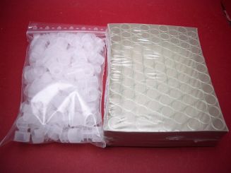 Glasröhrchen mit Kunststoffstopfen, Maße: Ø 12mm, Höhe 32mm ohne Stopfen gemessen 10 Stück