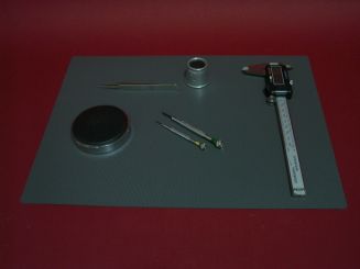 Arbeitsplatzunterlage 350 X 280 x 1mm Werkzeug : grau