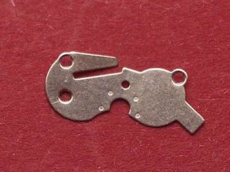 Cartier 057-6 Andruckplatte unter dem Zifferblatt 