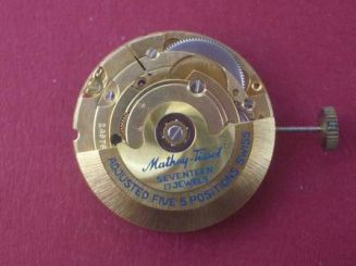 Uhrwerk Mathy Tissot signiert,  ETA Cal. 2790, Tagesscheibe Deutsch 