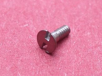 Hublot Senkkopf-Schraube mit Ansatz, Gewinde: 1,00mm, Gesamtlänge: 3,1mm, Kopf-Ø: 2,20mm 