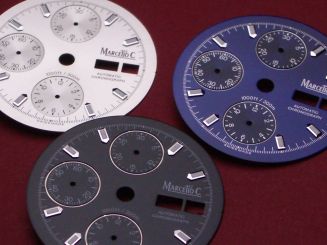 Marcello C. Nettuno Chronograph 2017 Zifferblatt 