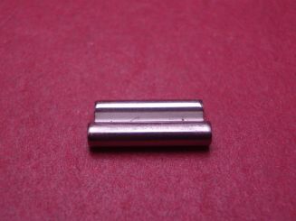Cartier Schließen-Anstoßglied, Stahl, 10,9mm, gebraucht 