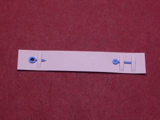 Cartier Zeigersatz, Stahl, gebläut, für Tank Américaine PM, Tank Divan Mini & Tonneau Arrondie PM, techn. Ref. 1710, 1712, 1713, 1714, 2343, 2344, 2482, 2489, 2503, 2597, 2599, 2601, 2613, 2636 & 2810, VC110082 