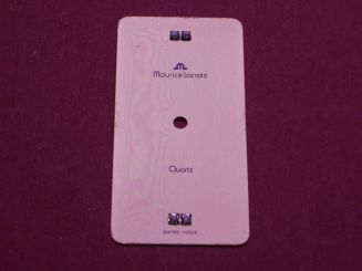 Maurice Lacroix Zifferblatt mit Diamant-Indikationen 16,98mm x 33,1mm 