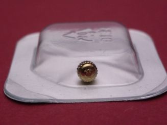 Baume & Mercier Uhren Krone mit Gold-Auflage 