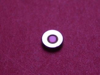 Omega 162 - Teile-Nr. 1329 - Oberer Deckstein mit Endstück für Unruh 