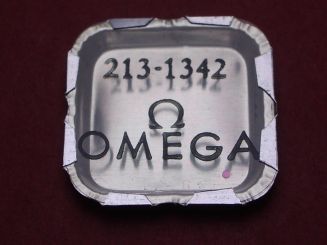 Omega 213 - Teile-Nr. 1342 - Decksteine für Unruh, oben und unten 