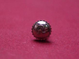 Omega Krone, Stahl, Ø 5,0mm, Höhe 2,75mm, Gesamthöhe 6,1mm 