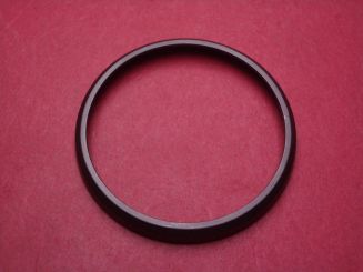 Panerai Lünette, schwarz, Außen-Ø 51,6mm, Innen-Ø45,6mm, gebraucht 