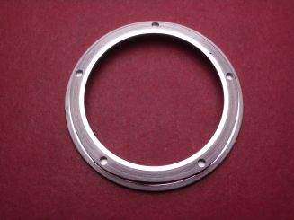 IWC Lünette, Stahl, Außen-Ø 41,5mm, Innen-Ø 31,2mm, gebraucht 