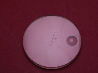 Panerai Glas, Saphir, mit Lupe, Ø 32,1mm, für Luminor Marina 40mm, gebraucht 