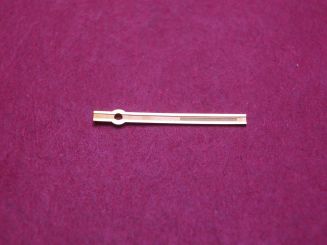 Minutenzeiger von Fiedler, passend für Rolex Kal. 1600, gelb, Minutenzeigermaße: Ø 80, Länge 12,0mm 