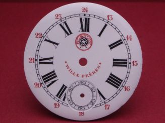 Taschenuhr-Zifferblatt Roskopf Cal: 16/623 Ø 39,5mm 