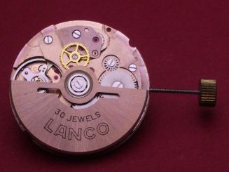 Uhrwerk Lanco Automatik, Kaliber 1145, 1146, ohne Stundenrad, u.a. bei Diver Barracuda verbaut NOS (New Old Stock) 