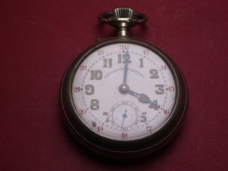Roskopf Taschenuhr, Ø 53,2mm, gebraucht 