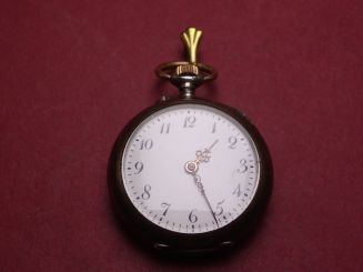 Taschenuhr, 800er Silber, Ø 30,2mm, gebraucht 