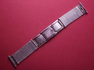 Schönes altes Metall-Uhren-Armband 20mm, aus den 60er Jahren 