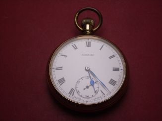 Taschenuhr, doublé, Ø 55,5mm, gebraucht 