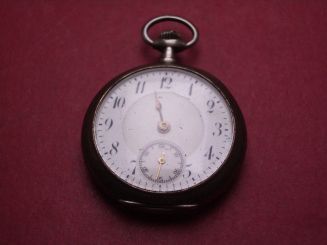 Taschenuhr, Ø 35,1mm, defekt als defekt als Ersatzteilträger 