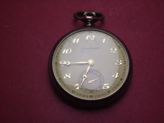 Taschenuhr, Ø 53,3mm, defekt als defekt als Ersatzteilträger 