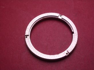 Lünette, Stahl, Außen-Ø 42,2mm, Innen-Ø 34,9mm, gebraucht 