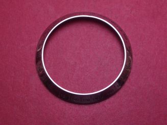 Lünette mit Tachymeter, Stahl, Außen-Ø 39,0mm, Innen-Ø 32,1mm, gebraucht 