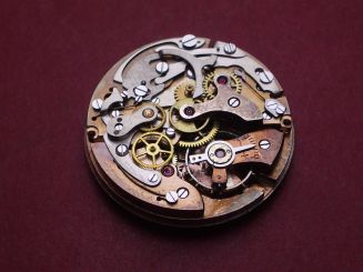 LanderonChronograph Vintage Uhrwerk Kaliber 54, Handaufzug, ohne Aufzugswelle, NOS (New Old Stock) 