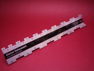 Messlehre für die Bestimmung der Breite von Uhrenarmbändern 