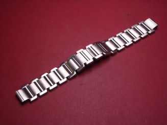 Cartier Armband, Stahl/Stahl, Breite: 20mm, Länge: 16,5cm, für Tank Francaise, gebraucht 