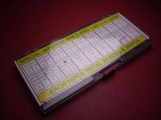 Dichtungsringset, gebraucht & teilweise unvollständig 