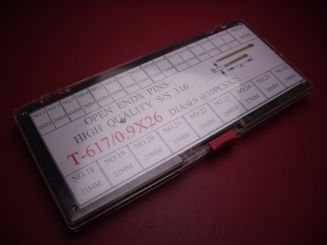 Bandstifteset, gebraucht & teilweise unvollständig 