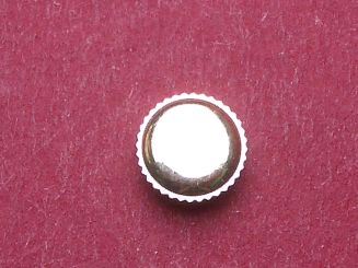 Uhrenkrone gelb vergoldet Durchmesser: 6,5mm 