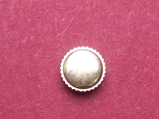 Uhrenkrone gelb vergoldet Durchmesser: 6,0mm 