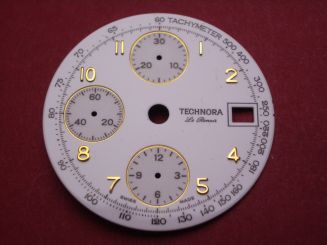 Valjoux Chronographen-Zifferblatt, Kaliber 7760, Ø 29,5mm 