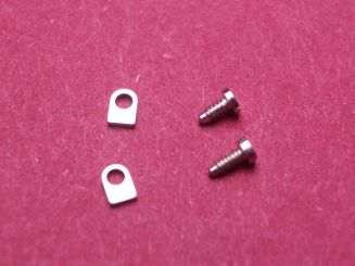 Zwei Brieden mit Schrauben für Valjoux 7760 