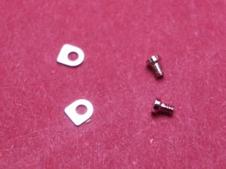 Zwei Patek Philippe Brieden mit Schrauben, für Kaliber 215 