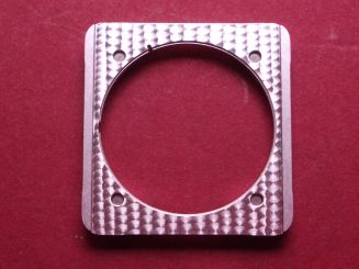 Patek Philippe Rahmen, Stahl, 26,8mm x 25,7mm, für Kaliber 215 