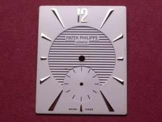 Patek Philippe, Zifferblatt, 26,2mm x 21,2mm, cremefarbig, für Kaliber 215, gebraucht 