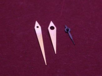 Patek Philippe Zeiger, Roségold 18K, blau, für Kaliber 215, gebraucht 