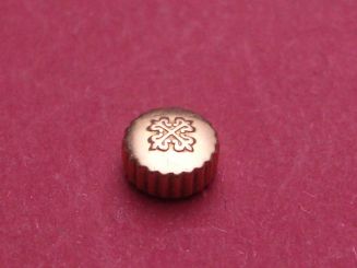 Patek Philippe Uhrenkrone, Roségold 18K, Ø 5,2mm, Höhe 2,8mm, für Kaliber 215 