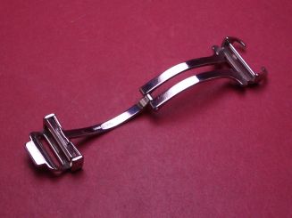 Baume & Mercier Faltschließe, Stahl, 18mm 