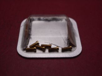 Cartier Schraube für Verlängerungsglied, Gelbgold, Ø 1,5mm, Länge 3,8mm, für Cougar GM, techn. Ref. 1161 & 1165, 1 Schraube, VC280365 