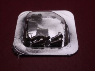 Cartier Schraube für Feuerzeug, versilbert, Ø 3,0mm, Länge 5,24mm, 1 Schraube, VA500170 