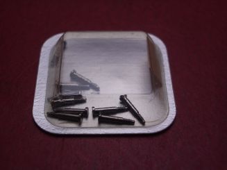 Cartier Schraube für Drücker, Stahl, Ø 1,5mm, Länge 5,97mm, 1 Schraube, VA150025 