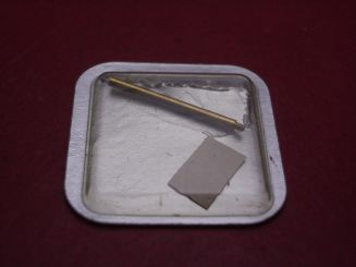 1 Cartier Bandschraube für Steg, gelb, für Romane PM, techn. Ref. 0108 & 0109, 47233220 