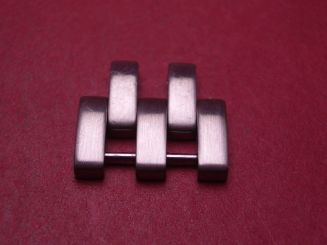 Cartier Armbandglied, Stahl, 16,5mm, für Cougar, gebraucht 